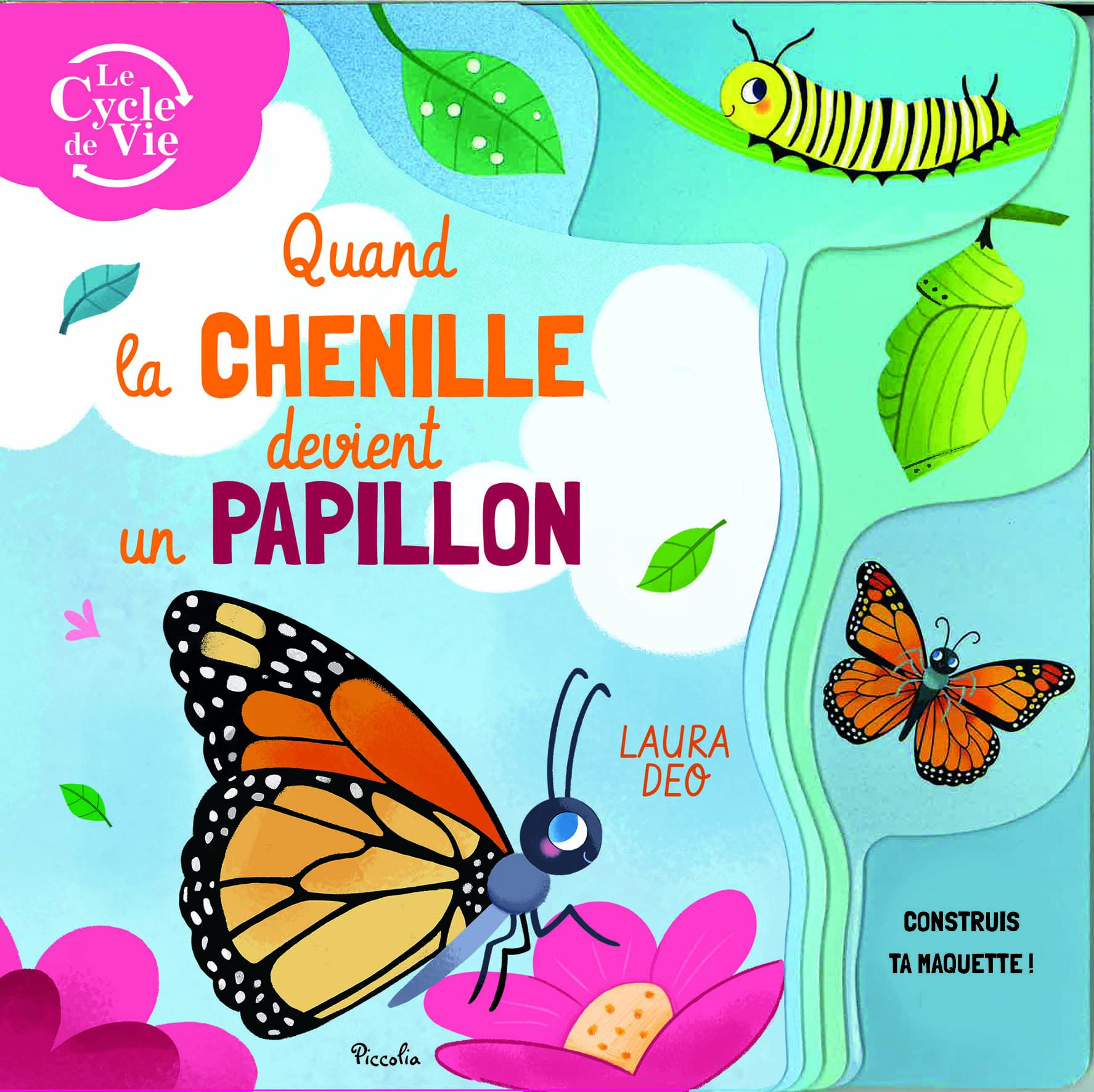Quand la chenille devient papillon