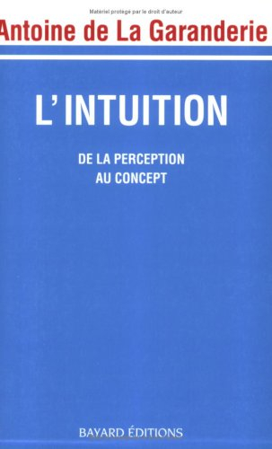 L'intuition : de la perception au concept