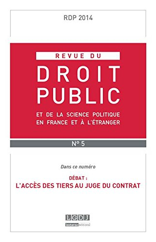 Revue du droit public et de la science politique en France et à l'étranger, n° 5 (2014). L'accès des