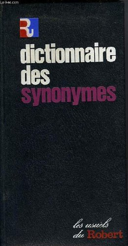 dictionnaire des synonymes
