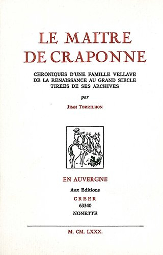 le maître de craponne