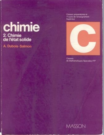 Chimie : 02 : Chimie de l'état solide