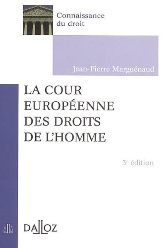 La Cour européenne des droits de l'homme