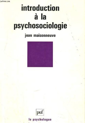 introduction à la psychosociologie