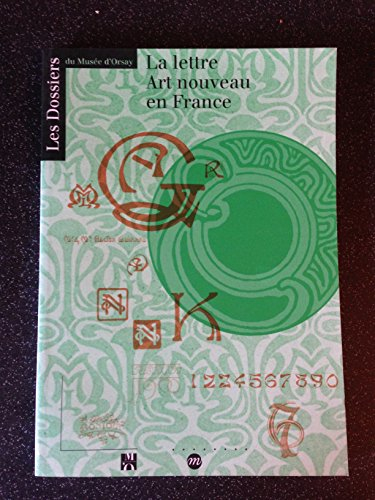 La lettre Art nouveau en France