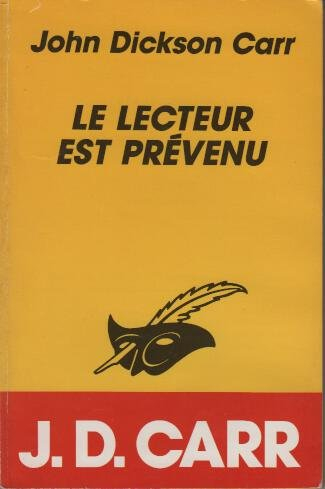 Le Lecteur est prévenu