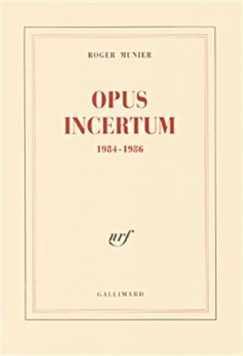 Opus incertum, 1984-1986