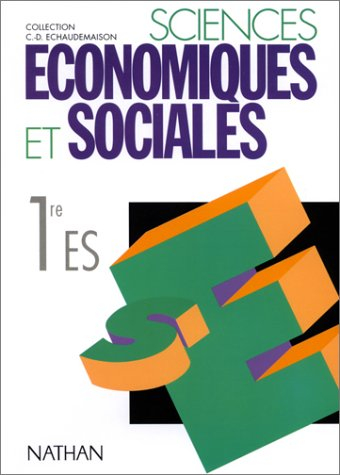 Sciences économiques et sociales 1re ES