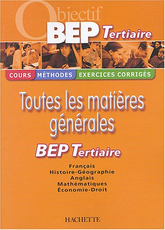objectif bep tertiaire