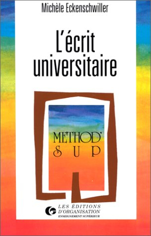 L'écrit universitaire