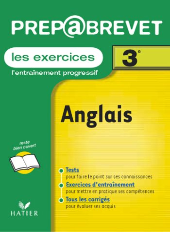 Anglais, exercices, 3e