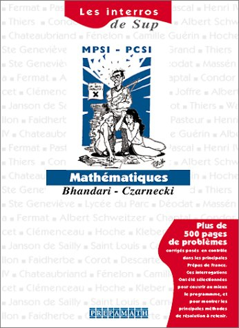 mathématiques sup mpsi-pcsi