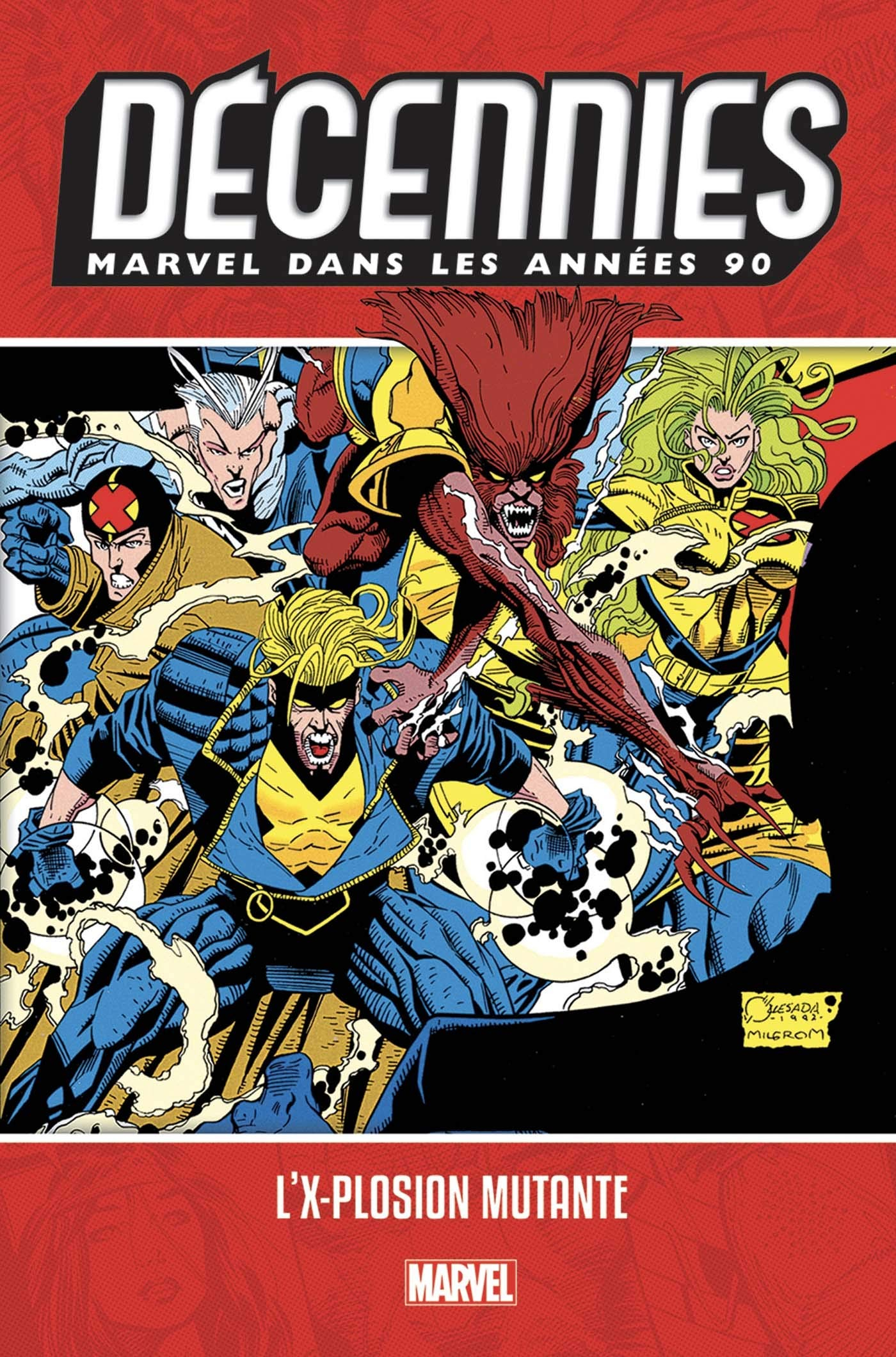 Décennies Marvel. Dans les années 90 : l'X-plosion mutante