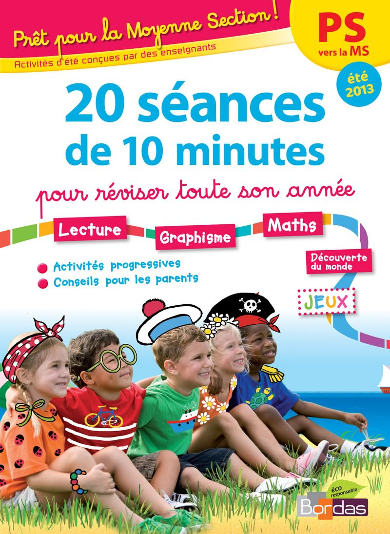 Prêt pour la moyenne section ! : 20 séances de 10 minutes pour réviser toute son année : PS vers la 