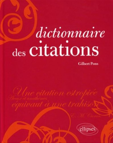 Dictionnaire des citations