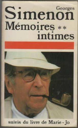 Mémoires intimes. Vol. 2. Livre de Marie-Jo