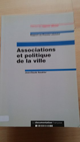 Associations et politique de la ville : rapport au Premier ministre