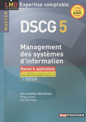 DSCG 5, management des systèmes d'information : manuel & applications