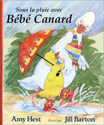 Sous la pluie avec Bébé Canard