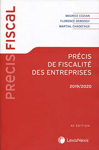 Précis de fiscalité des entreprises : 2019-2020