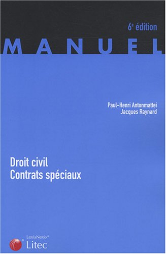 Droit civil, contrats spéciaux