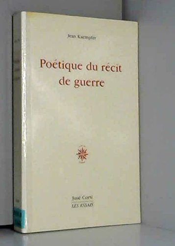 Poétique du récit de guerre