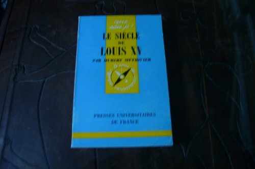 le siècle de louis xv