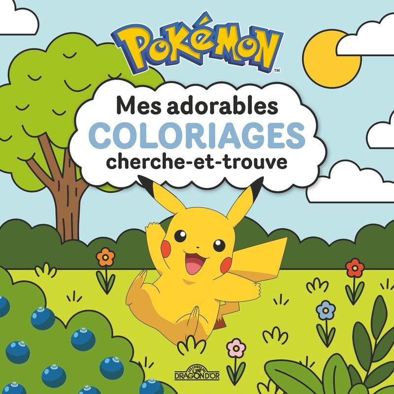 Pokémon : Mes adorables coloriages cherche-et-trouve