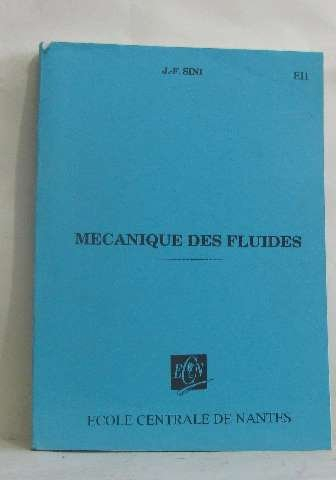 mecanique des fluides