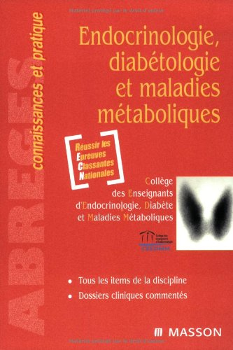 Endocrinologie, diabétologie et maladies métaboliques