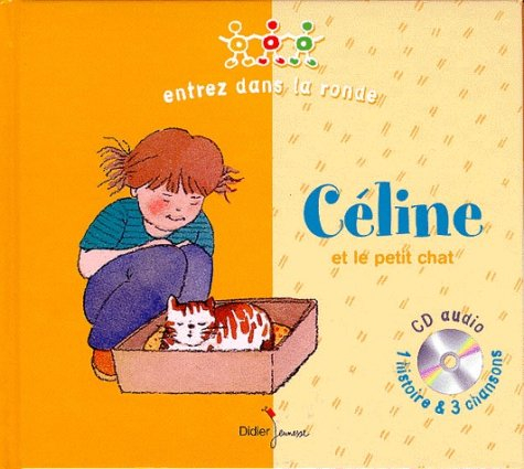 Céline et le petit chat