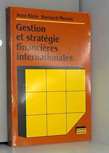 Gestion et stratégie financières internationales