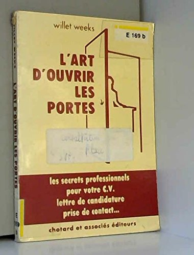 l'art d'ouvrir les portes