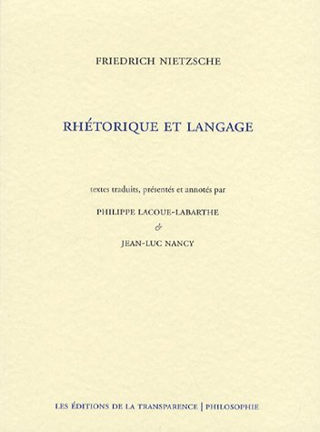 Rhétorique et langage