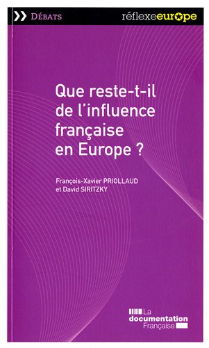 Que reste-t-il de l'influence française en Europe ?