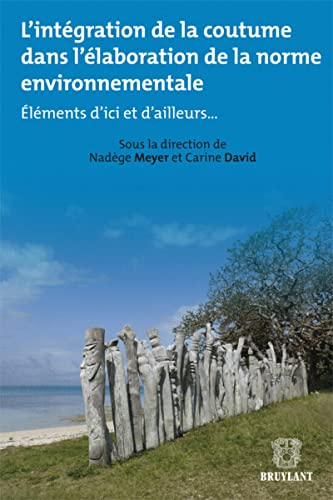 L'intégration de la coutume dans l'élaboration de la norme environnementale : éléments d'ici et d'ai