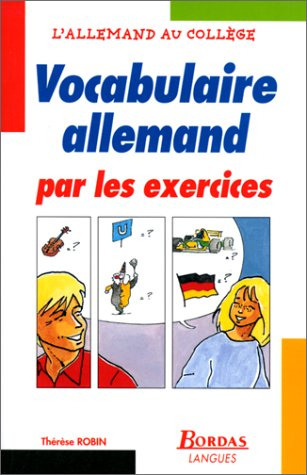 Vocabulaire allemand par les exercices