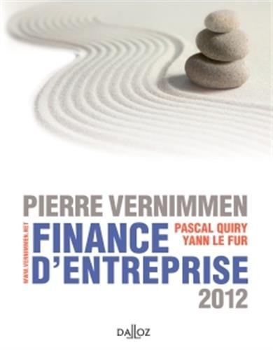 Finance d'entreprise : 2012