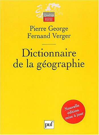 dictionnaire de la géographie