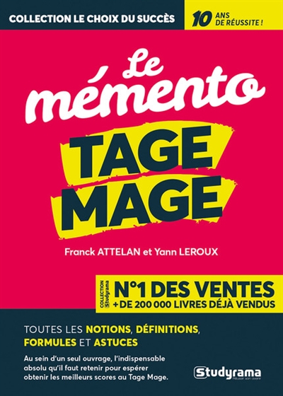 Le mémento Tage Mage