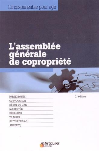 L'assemblée générale de copropriété