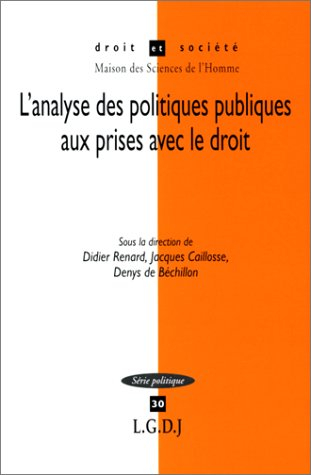 L'analyse des politiques publiques aux prises avec le droit