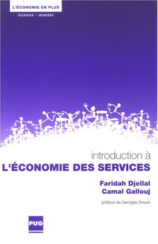 Introduction à l'économie des services
