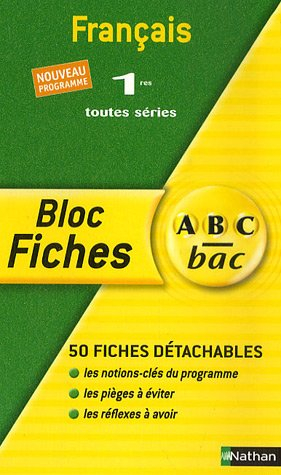 Français 1res toutes séries