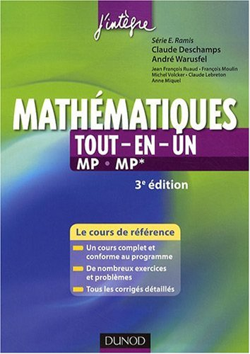 Mathématiques tout-en-un MP-MP* : le cours de référence