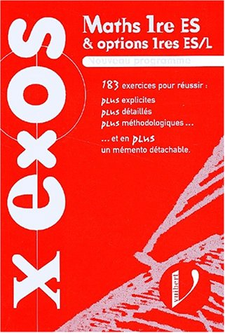 Maths 1re ES-L : nouveau programme