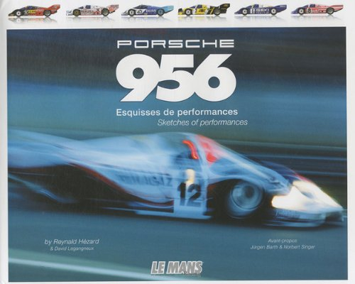 Porsche 956 : esquisses de performances. sketches of performances