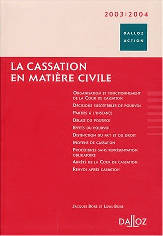 La cassation en matière civile