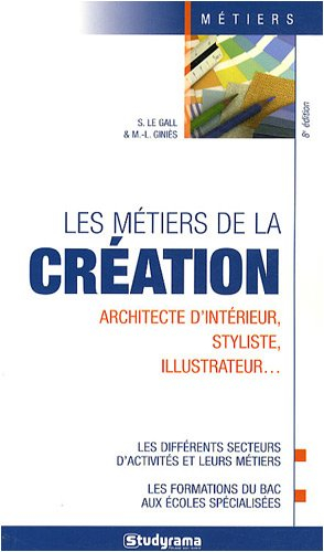 Les métiers de la création : architecte d'intérieur, styliste, illustrateur... : les différents sect