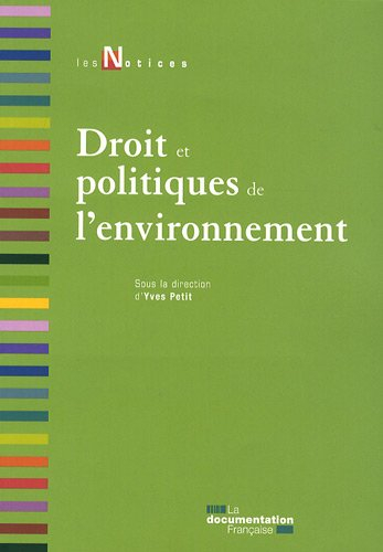 Droit et politiques de l'environnement